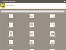 Tablet Screenshot of grossbottwar.de